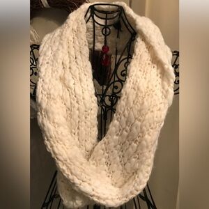 Cream Colored infinity Scarf